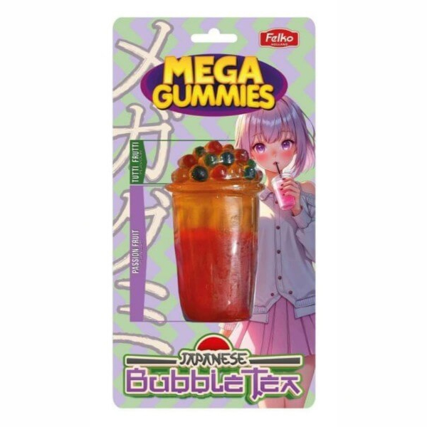Mega Gummies Japanese Bubble Tea 120 g