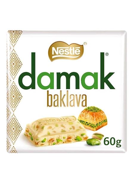 Nestle Damak Baklava Chocolat Blanc 60 g
