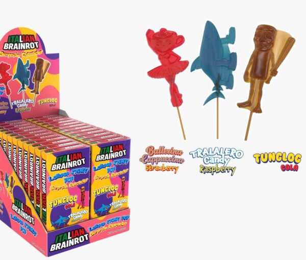 Italian Brainrot Lollipop Candy Pop 25 g