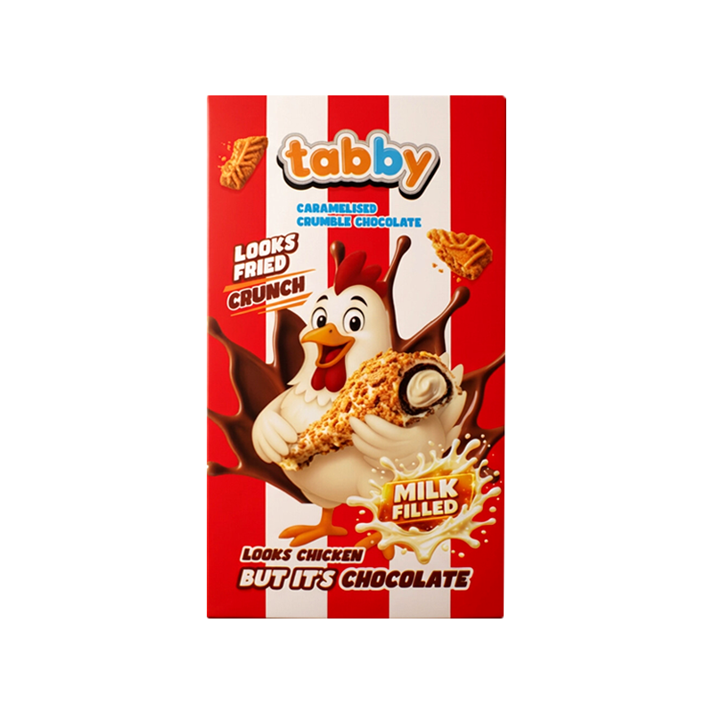 [SS002247] Tabby Chicken Leg Chocolate 50 g