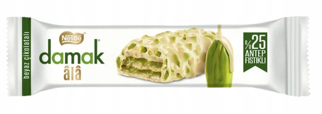 Nestle Damak Ala White Chocolate and Pistachio