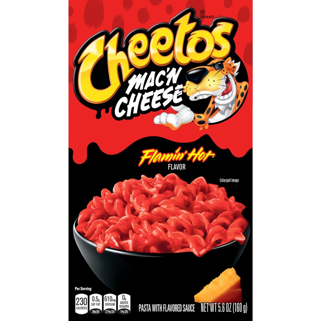 Cheetos Mac 'n Cheese Flamin Hot 160 g 