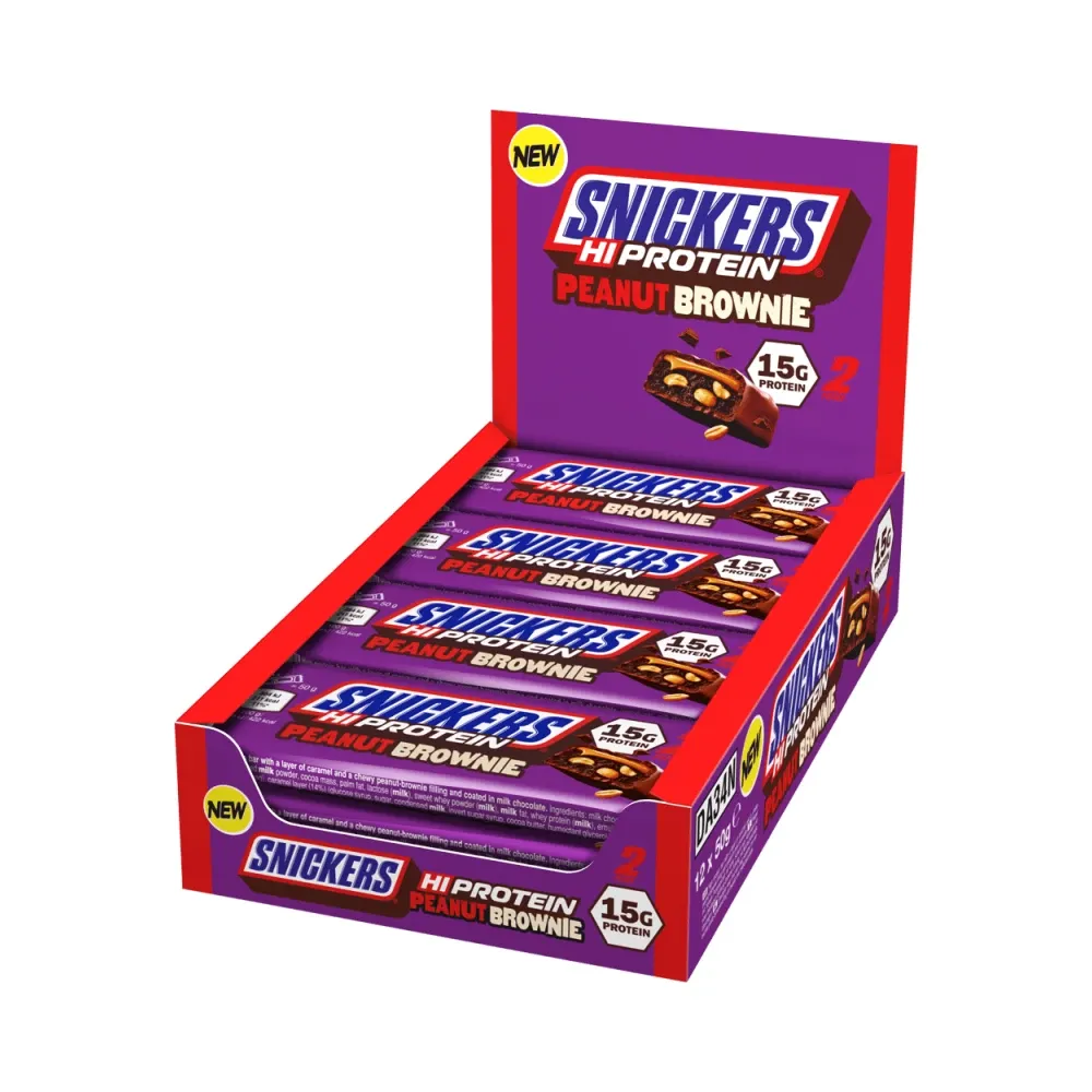 Snickers High Protein Bar - Peanut Brownie 50 g