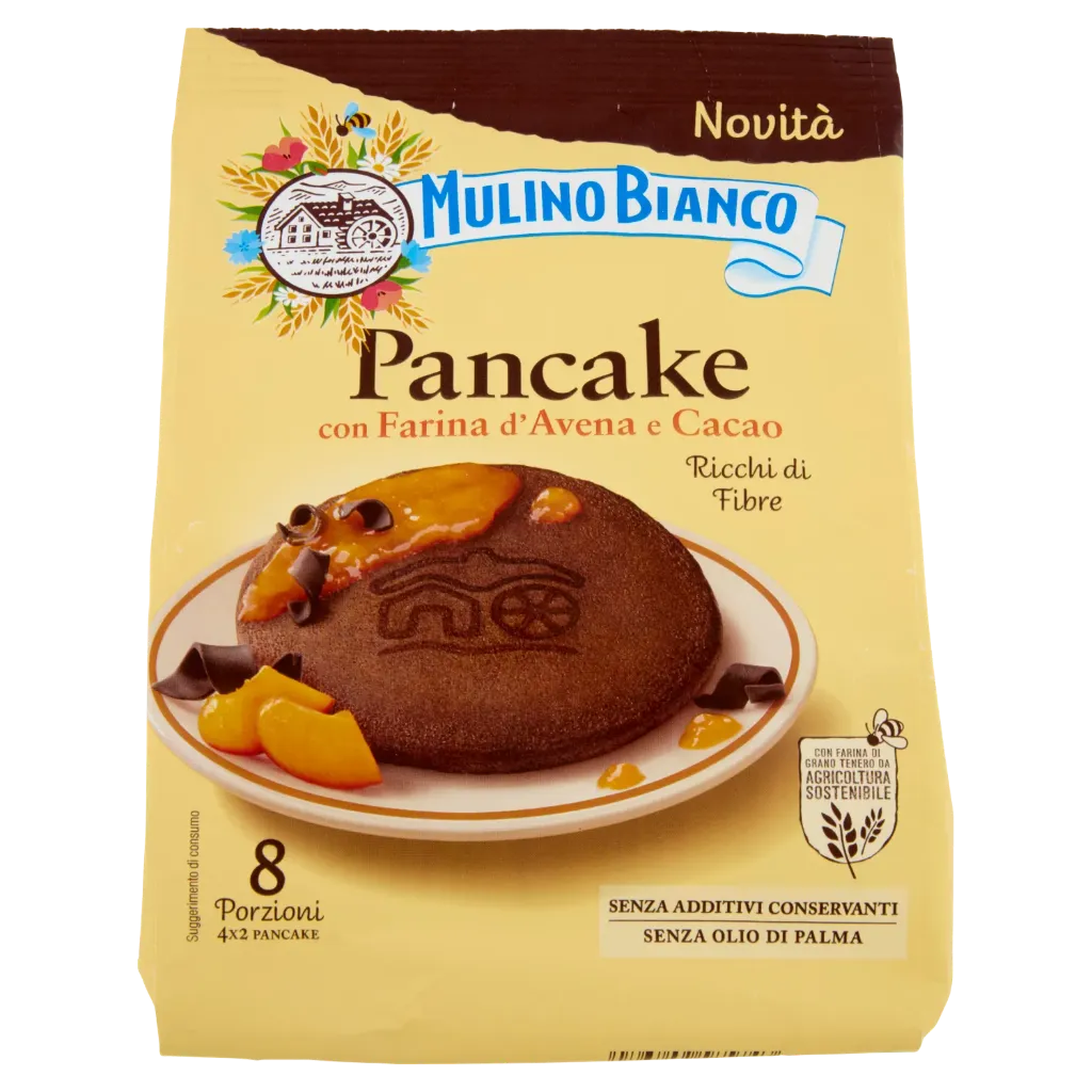 Mulino Bianco Pancake Cacao 256 gr