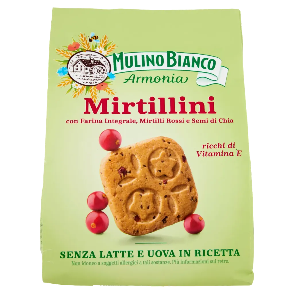 MulinoBianco Mirtillini Senza Lattosio 270 gr