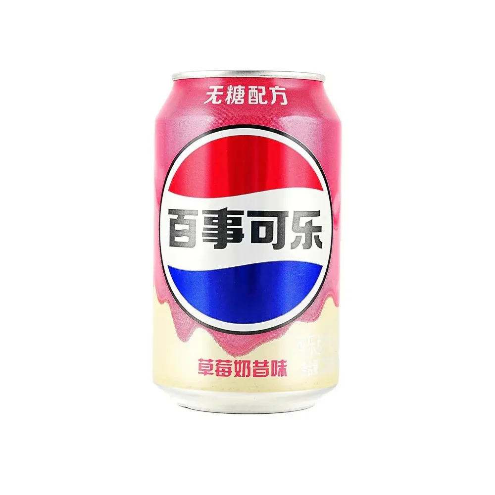 Pepsi Strawberry Milkshake Zero China