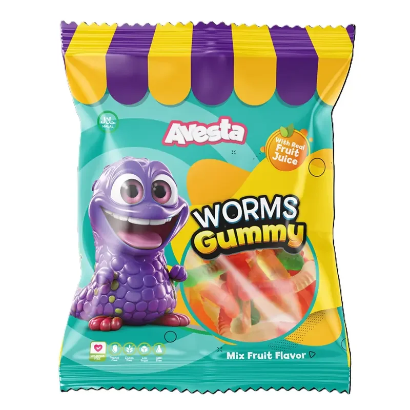 [SS002393] Avesta Worms Gummy 80g