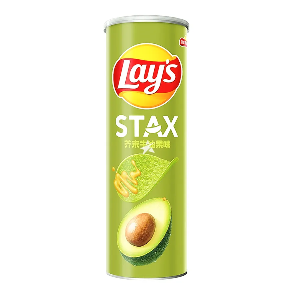 [SS002400] Lay's Stax Mustard Avocado 90g
