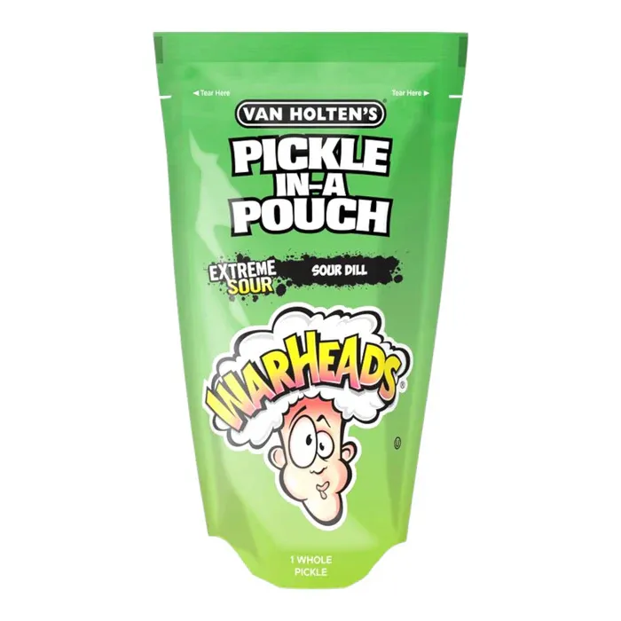 Van Holten's Extreme Sour Pickle Warheads Vert 242 gr