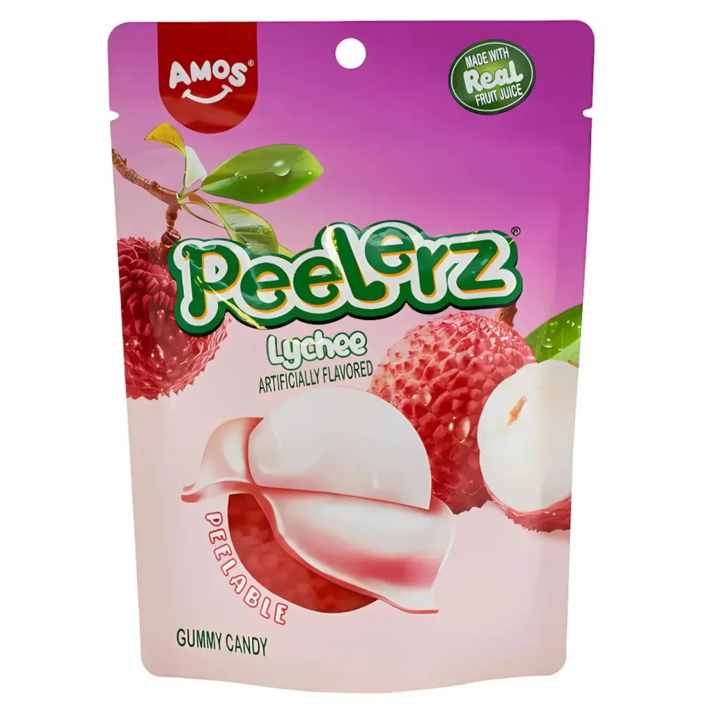 [SS002447] Amos Peelerz Gummy Lychee 65 gr