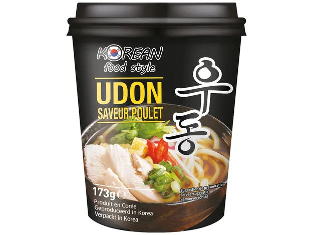 Korean Style Ramen précuits au bœuf 173 g