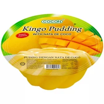 [SS002465] Kingo Pudding Mangue avec Nata de Coco 420 GR