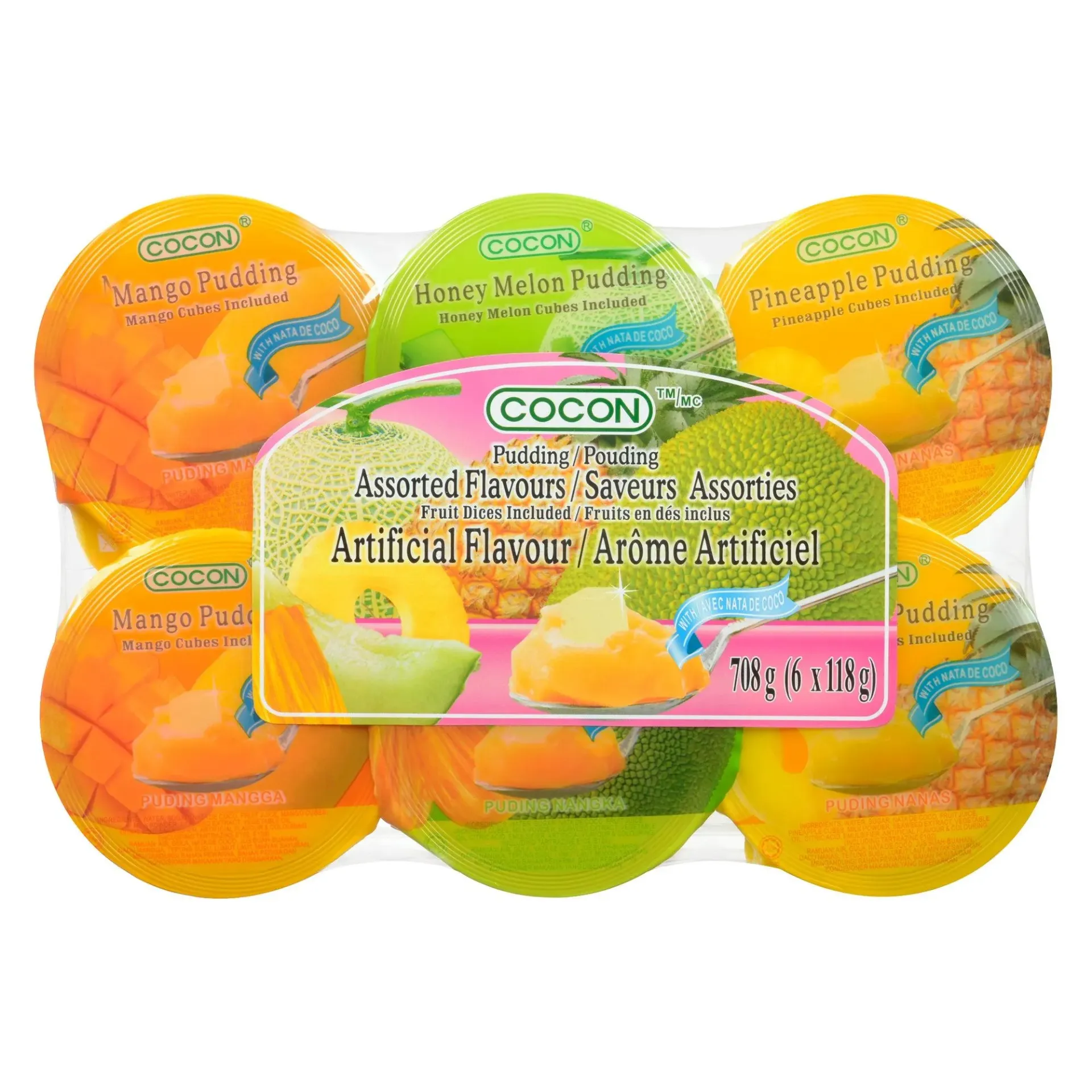 Cocon Pudding Mix avec Nata de Coco 708 g