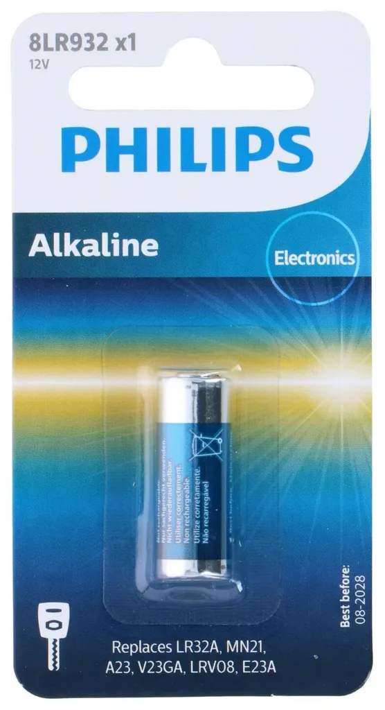 [SS002517] Philips Pile Alcaline 8LR932 12V