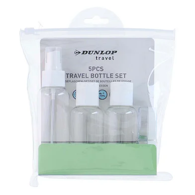 Dunlop Set Flacons Voyage Transparants