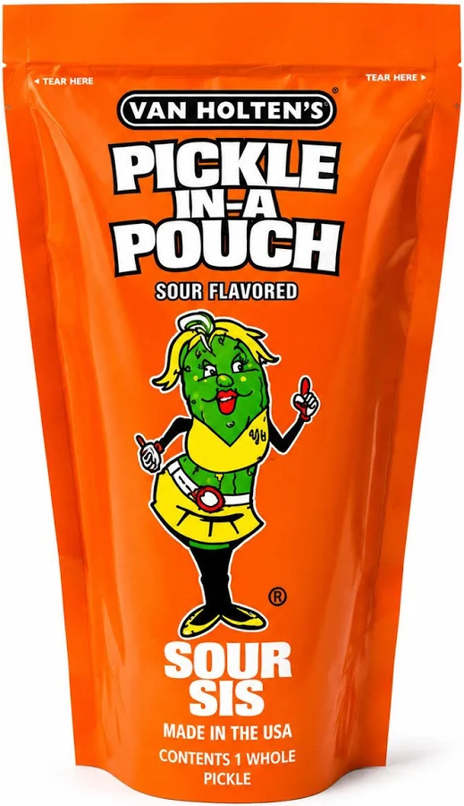 Van Holten's Pickles Sour Sis Jumbo Orange 242 Gr
