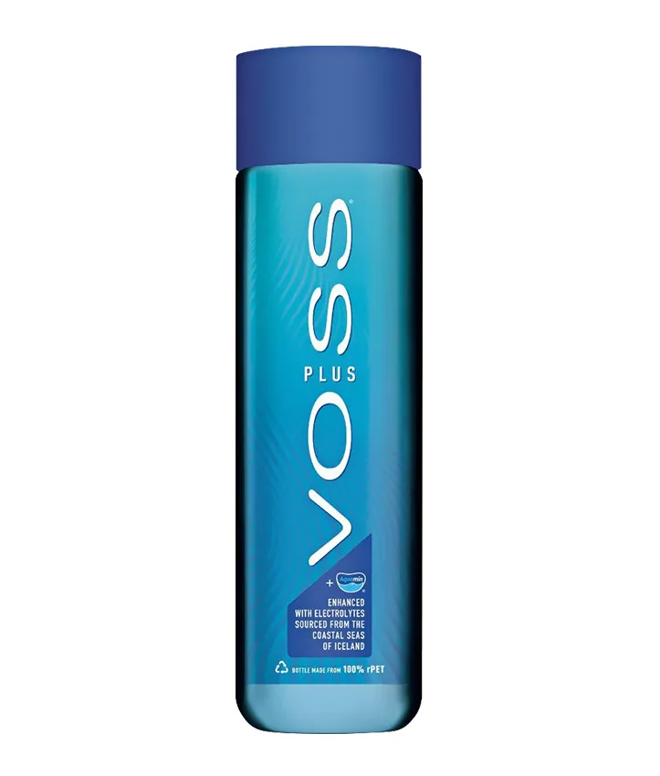 [SS002610 108505] Voss Plus Eau Plate – Bouteille en Plastique 500 ml