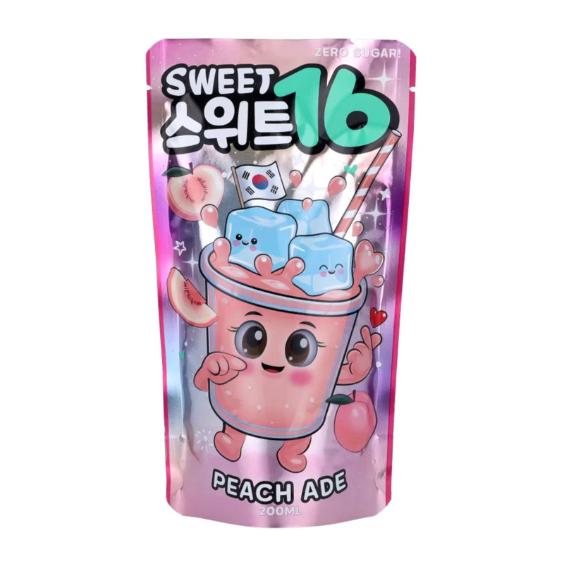 [SS002614 4130] Sweet 16 Peach Zero Sugar 200 ml