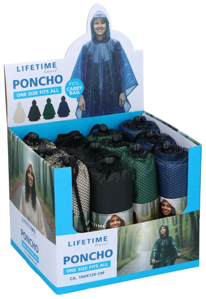Poncho Lifetime 4 Assortis