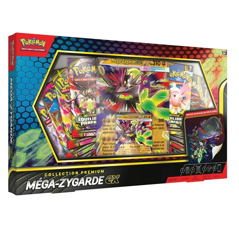 [SS002630] Pokémon : Coffret Collection Premium Méga-Zygarde EX