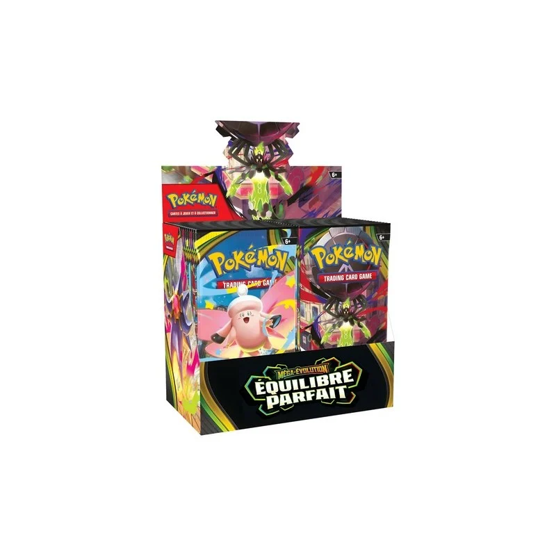 Pokémon ME03 Equilibre Parfait Display 36 Boosters Méga Evolution FR