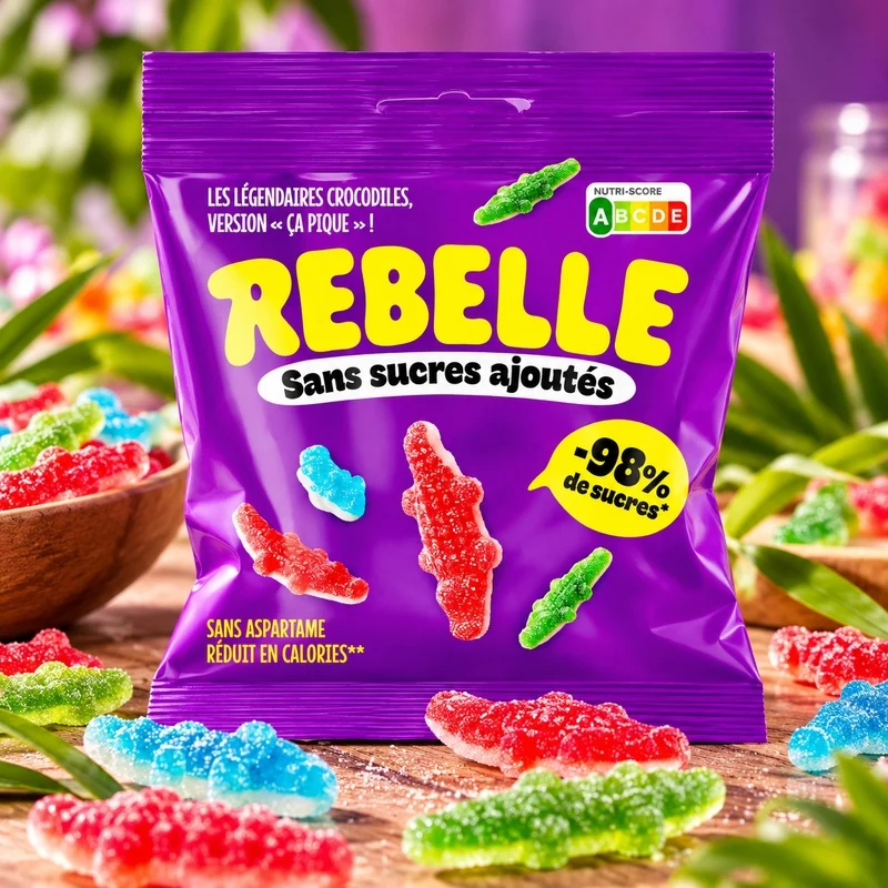 Rebelle Crocos Acidulés 50 g
