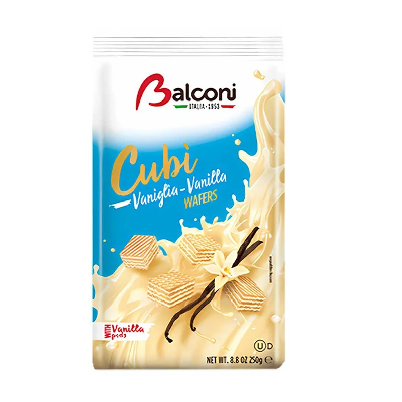 [SS002760] Balconi Cubi Wafers Vanilla 250g