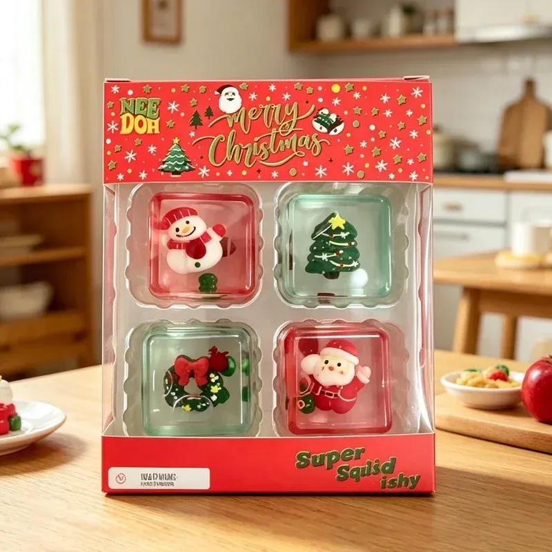 Squishy Christmas Cube