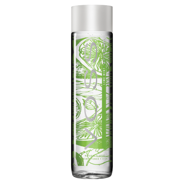 Voss Lime Mint Glass 375 ml