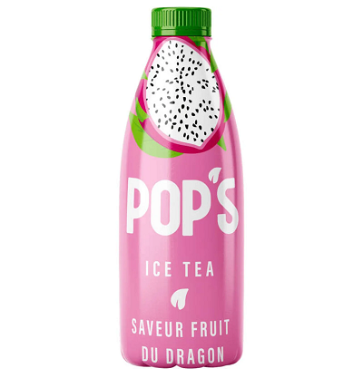Pop's Ice Tea Saveur Fruit du Dragon 1L