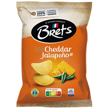 Bret's Chedar Jalapeno 125 g