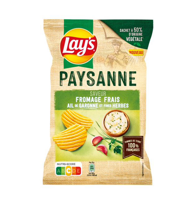Lay's Fromage frais Ail et Fines Herbes 120 g