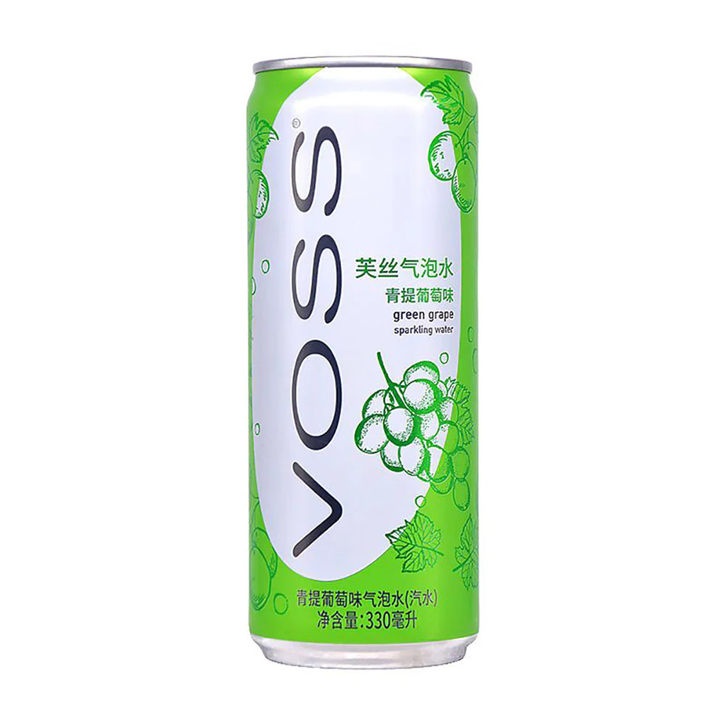 Voss Sakura Green Grape Sparkling Water 330 ml