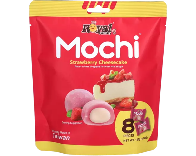 Royal Family Mochi Strawberry Cheese Cake 120 g