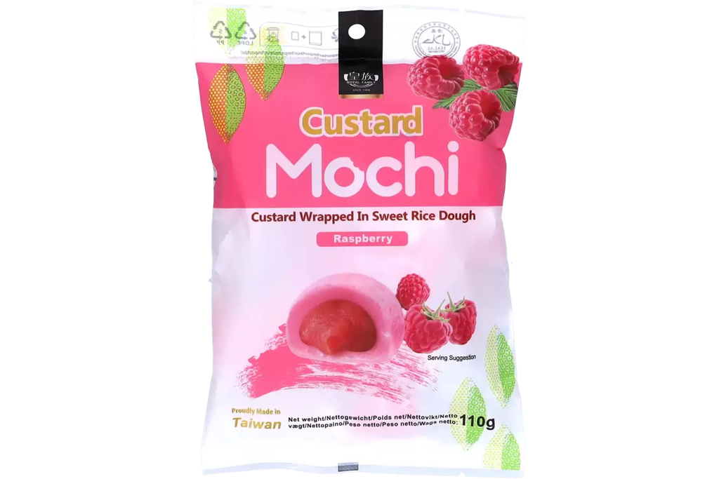 Royal Family - Custard Mochi Raspberry 24x110 g
