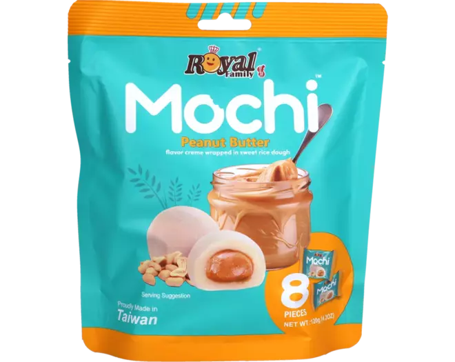 Royal Family - Mochi Peanut Butter 12x120 g