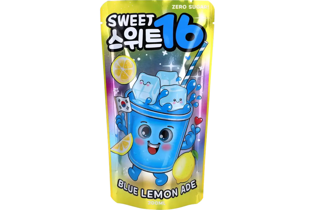 Sweet16 Blue Lemon Ade Zero Sugar 200 ml
