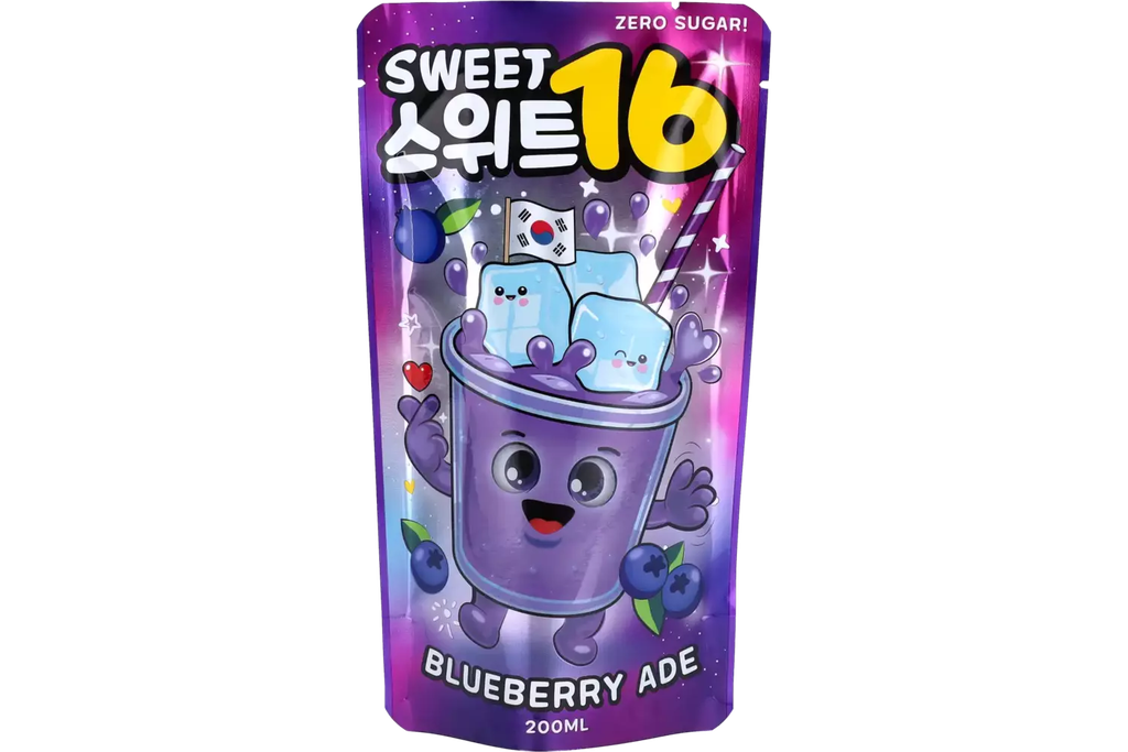 Sweet16 Blueberry Ade Zero Sugar 200 ml