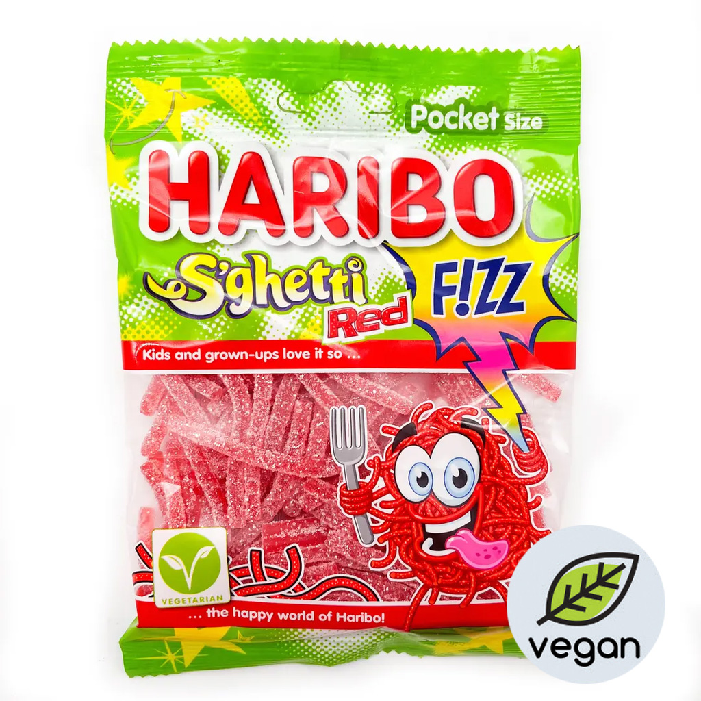 Haribo S'ghetti Red Fizz 70 g