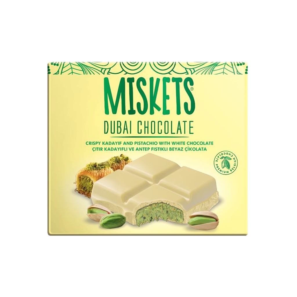 Miskets Dubai White Chocolate 100 g