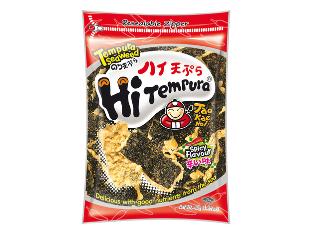 Taokaenoi Chips d'Algues Tempura Épicés 40 g