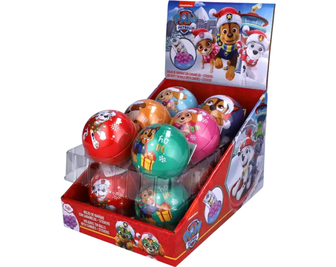 Paw Patrol Christmas  Ball With Candy 5 g