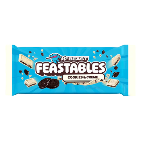 Mr Beast Feastables Cookies & Cream 60g