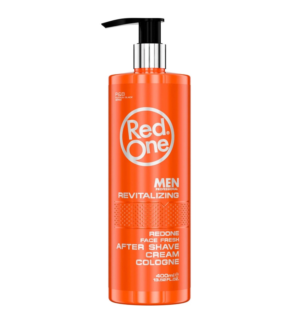 Red One Revitalising After Shave Cream Cologne 400 ml
