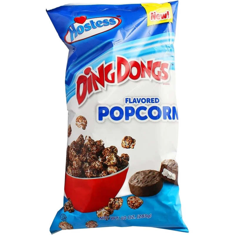  Hostess Ding Dongs Flavored Popcorn 283G