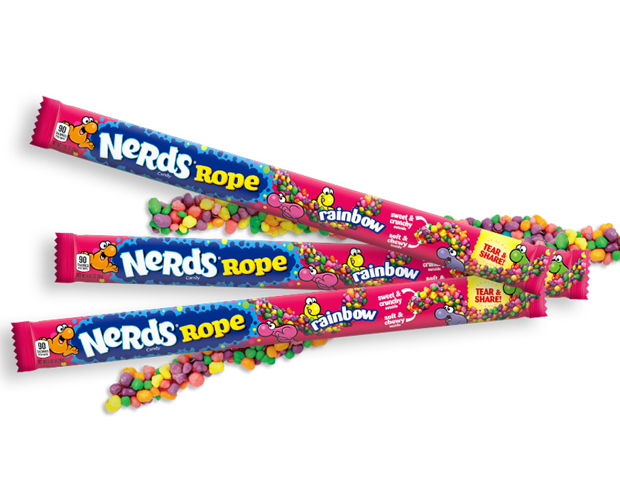 Nerds Rope Rainbow 26 g