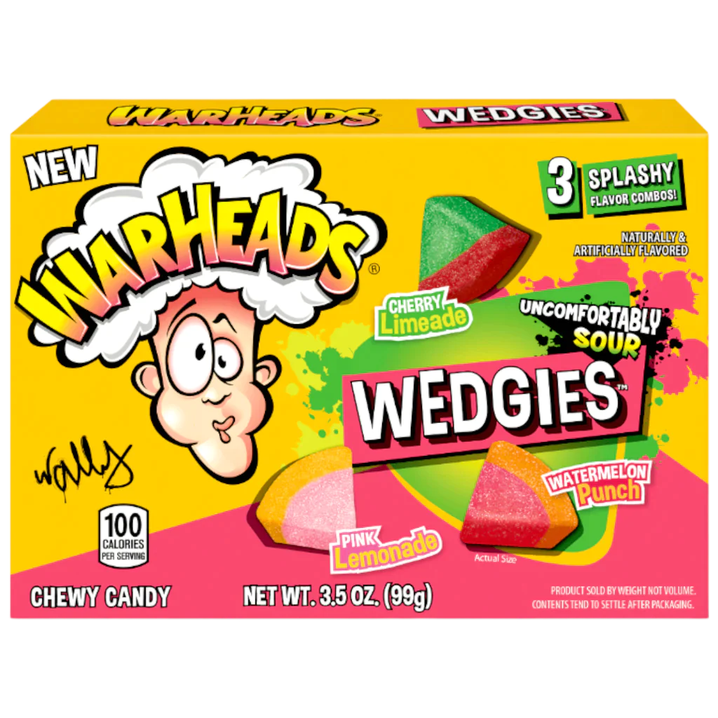 Warheads Wedgies Theaterbox 99 g