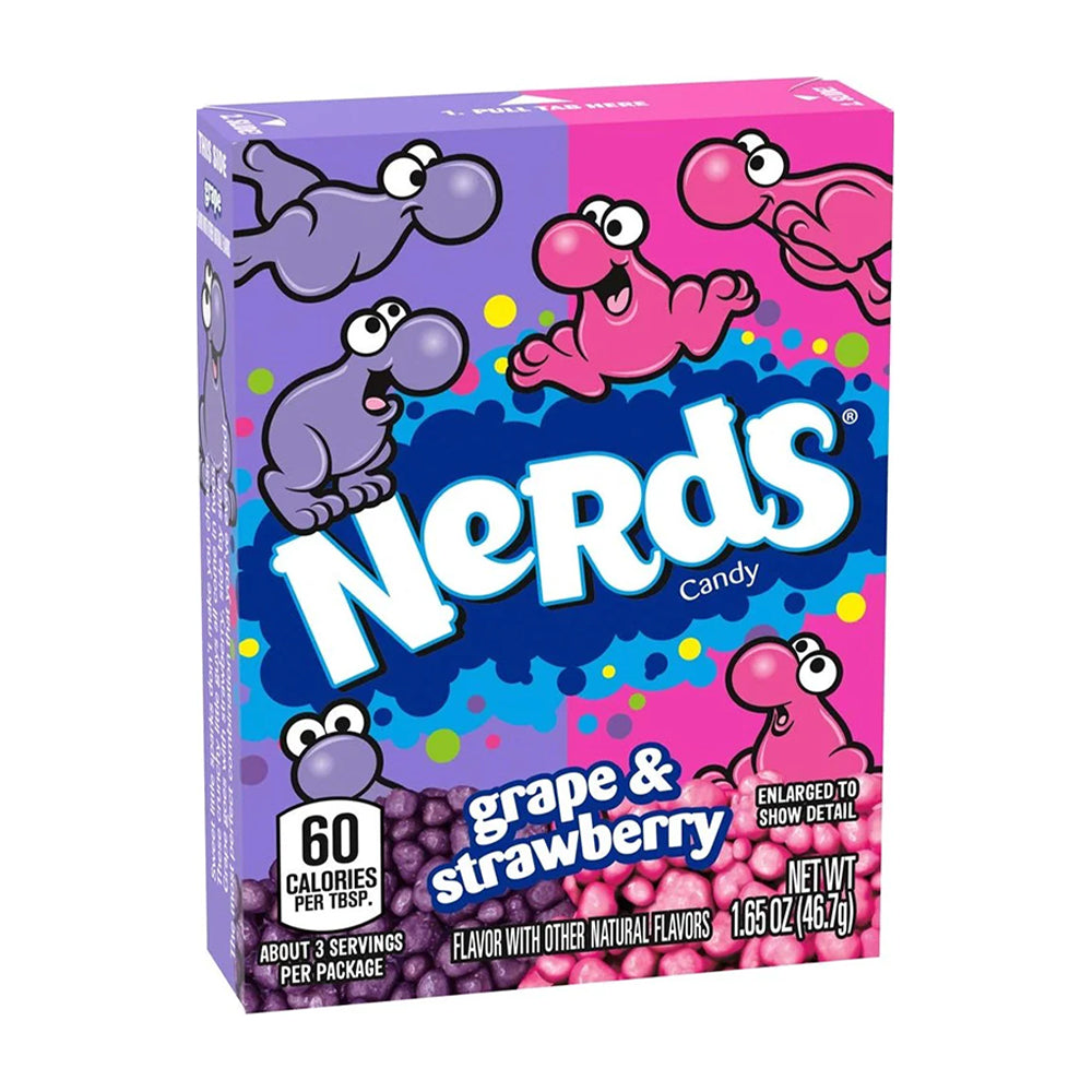 Wonka Nerds Grape Strawberry 46.7 G
