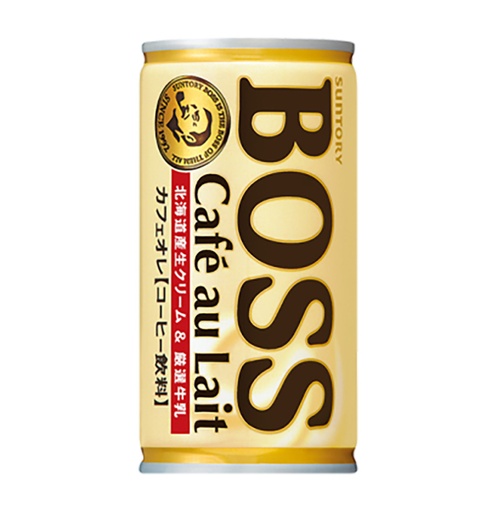 [2062] Suntory Boss Milk Coffee 185 ml