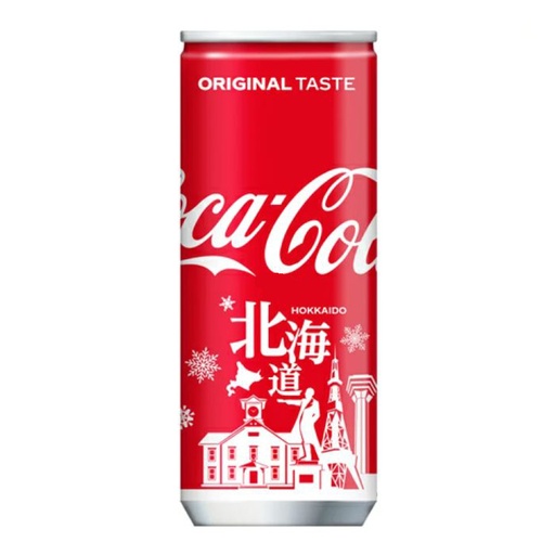 [3668] Coca-Cola Hokkaido Limited Original Taste 250 ml